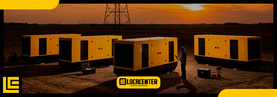 Quer saber quanto custa a locação de geradores de 300 kVA? Descubra os principais fatores que influenciam o preço, como período, aplicação e logística.
